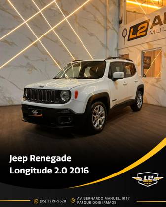 JEEP RENEGADE 1.8 16V FLEX LONGITUDE 4P AUTOMÁTICO JEEP RENEGADE 1.8 16V FLEX LONGITUDE 4P AUTOMÁTICO